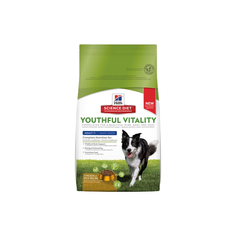 HILLS CANINE SENIOR YOUTHFUL VITALITY 1.58 KG PETUPET