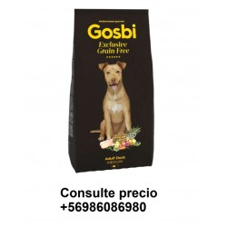 GOSBI GRAIN FREE ADULT DUCK (PATO) MEDIUM 12 KG