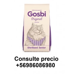 GOSBI ORIGINAL CAT STERILIZED SENIOR 3 kilos